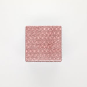 重箱 小＋蓋 2段セット 赤絵 / 呉須 0035