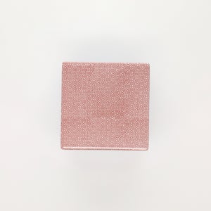 重箱 小＋蓋 2段セット 赤絵 / 呉須 0212