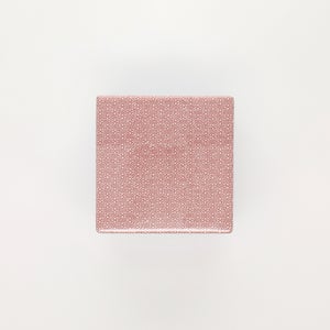 重箱 小＋蓋 2段セット 赤絵 / 呉須 0214