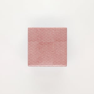 重箱 小＋蓋 2段セット 赤絵 / 呉須 0215