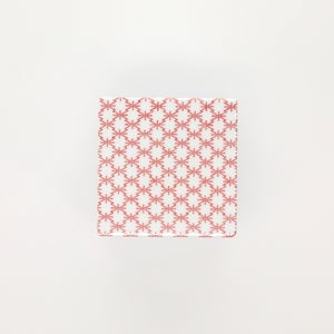 重箱 小＋蓋 2段セット 赤絵 / 呉須 0233