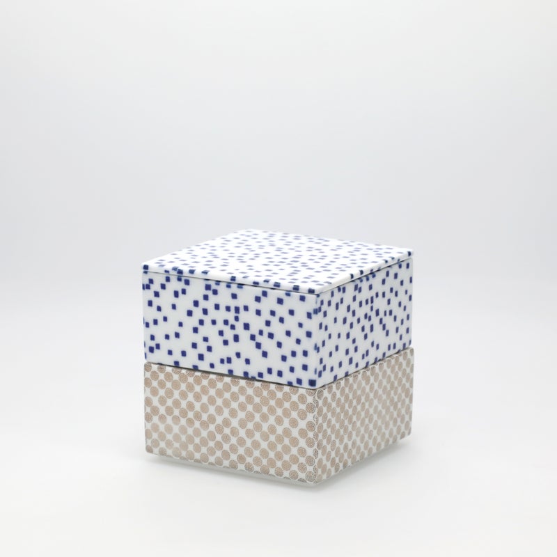 赤絵小重箱 重箱 - 赤絵 / 菱結