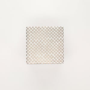 重箱 小＋蓋 2段セット 銀 / 赤絵 0276