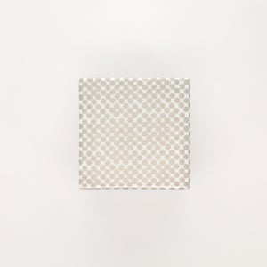 重箱 小＋蓋 2段セット 銀 / 赤絵 0277