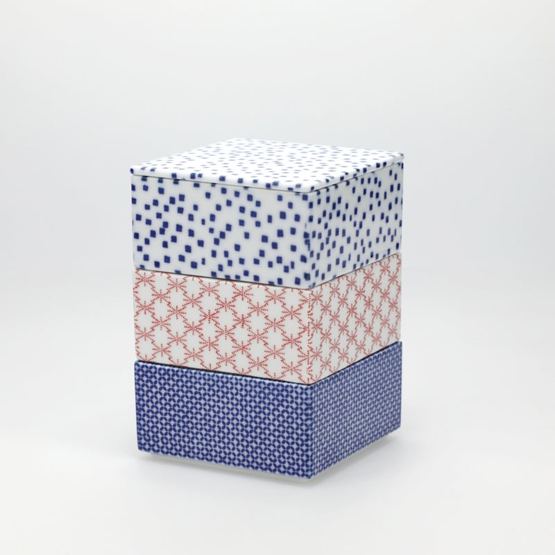 TIME & STYLE 重箱｜小振りな磁器で日常も晴れの日も