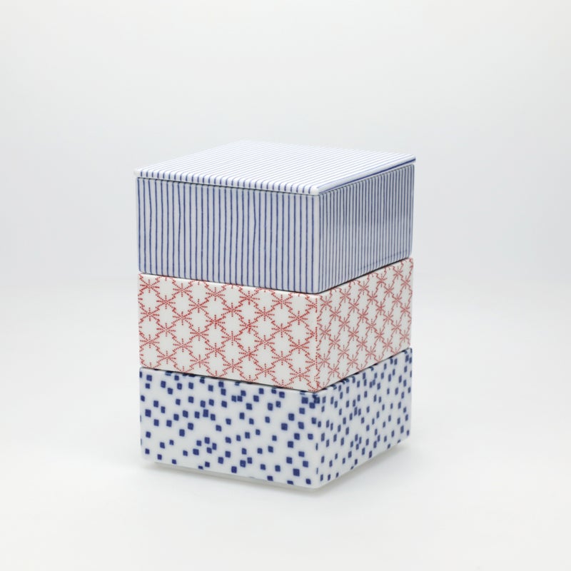 TIME & STYLE 重箱｜小振りな磁器で日常も晴れの日も