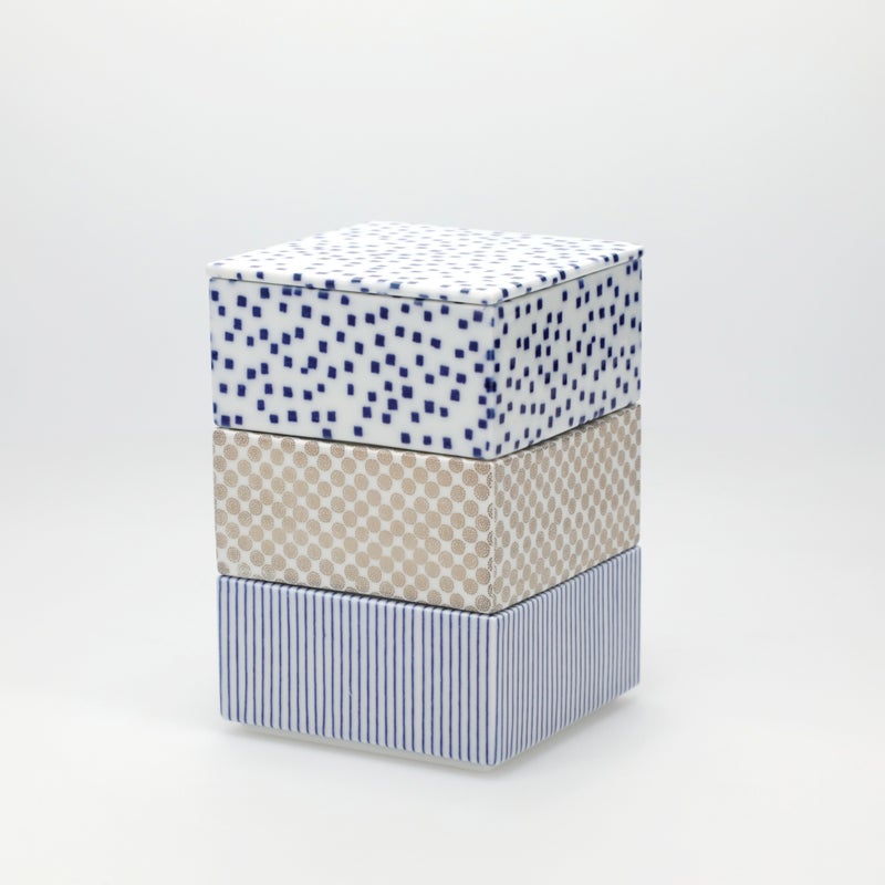 TIME & STYLE 重箱｜小振りな磁器で日常も晴れの日も