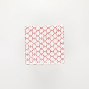 重箱 小＋蓋 3段セット 赤絵 / 呉須 / 銀 0049