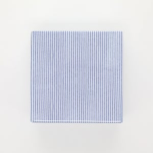 重箱 中＋蓋セット 縞/呉須 0002