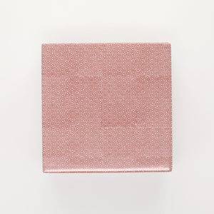 重箱 中＋蓋セット 菱結/赤絵 0003