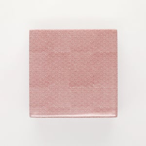 重箱 中＋蓋セット 菱結/赤絵 0004