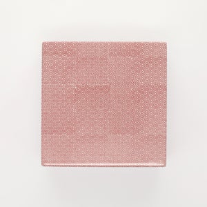 重箱 中＋蓋セット 菱結/赤絵 0005