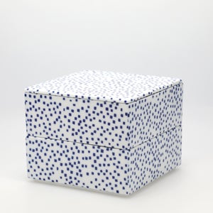 重箱 中＋蓋 2段セット 呉須 / 呉須 0031