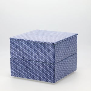 重箱 中＋蓋 2段セット 呉須 / 呉須 0060