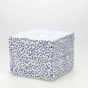 重箱 中＋蓋 2段セット 呉須 / 呉須 0031