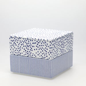 重箱 中＋蓋 2段セット 呉須 / 呉須 0033