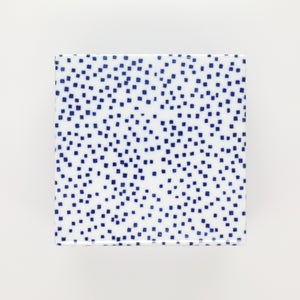 重箱 中＋蓋 2段セット 呉須 / 呉須 0036