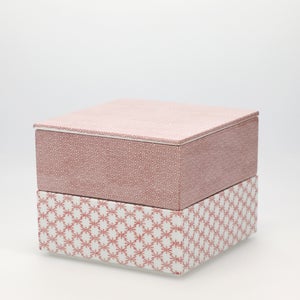 重箱 中＋蓋 2段セット 赤絵 / 赤絵 0194