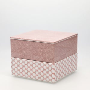 重箱 中＋蓋 2段セット 赤絵 / 赤絵 0195