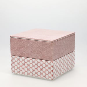 重箱 中＋蓋 2段セット 赤絵 / 赤絵 0196