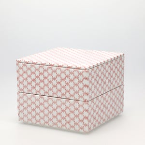 重箱 中＋蓋 2段セット 赤絵 / 赤絵 0177