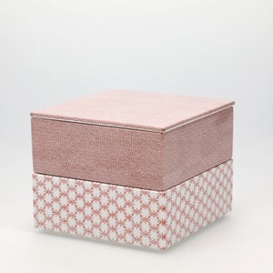 重箱 中＋蓋 2段セット 赤絵 / 赤絵 0194