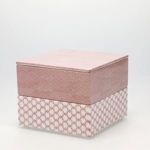 重箱 中＋蓋 2段セット 赤絵 / 赤絵 0196