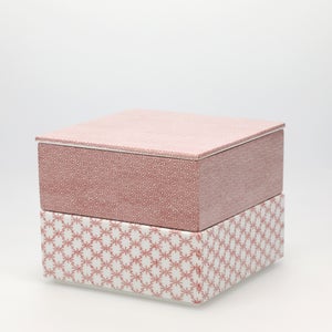 重箱 中＋蓋 2段セット 赤絵 / 赤絵 0198