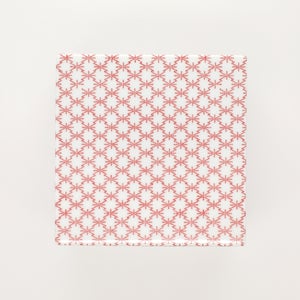 重箱 中＋蓋 2段セット 赤絵 / 赤絵 0176