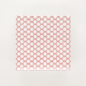 重箱 中＋蓋 2段セット 赤絵 / 赤絵 0177