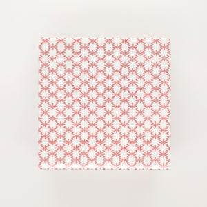 重箱 中＋蓋 2段セット 赤絵 / 赤絵 0181