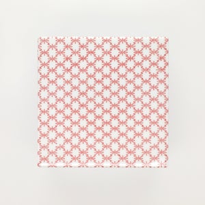 重箱 中＋蓋 2段セット 赤絵 / 呉須 0073