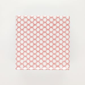 重箱 中＋蓋 2段セット 赤絵 / 呉須 0075