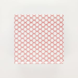 重箱 中＋蓋 2段セット 赤絵 / 呉須 0076