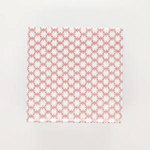 重箱 中＋蓋 2段セット 赤絵 / 呉須 0081