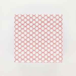 重箱 中＋蓋 2段セット 赤絵 / 呉須 0082