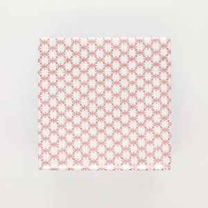 重箱 中＋蓋 2段セット 赤絵 / 呉須 0091