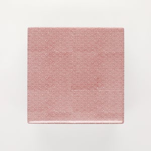 重箱 中＋蓋 2段セット 赤絵 / 銀 0024