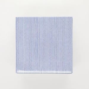 重箱 中＋蓋 2段セット 呉須 / 銀 0023