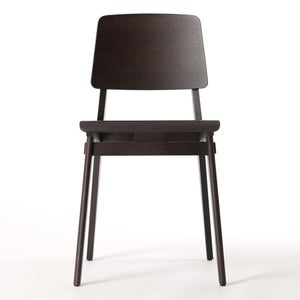 Chaise Tout Bois ダークオーク 0003