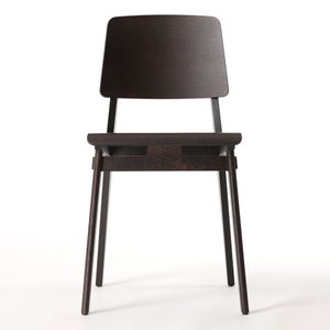 Chaise Tout Bois ダークオーク 0016