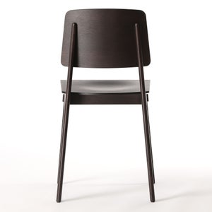 Chaise Tout Bois ダークオーク 0007
