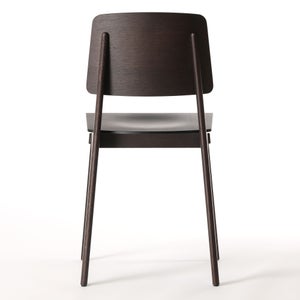 Chaise Tout Bois ダークオーク 0017